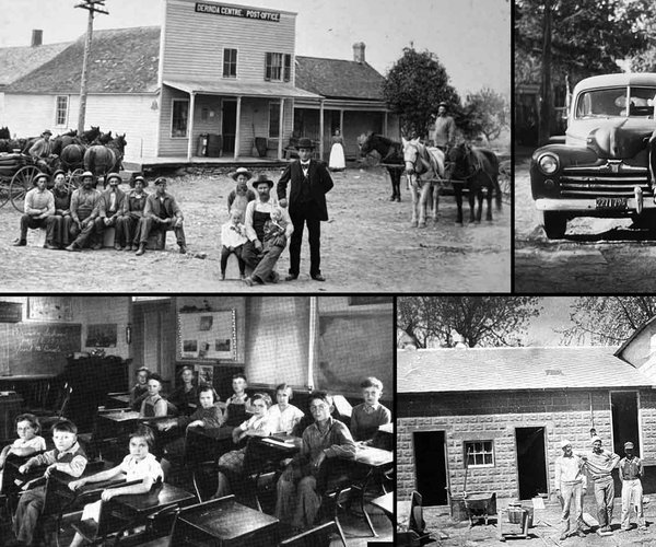 Derinda Township history