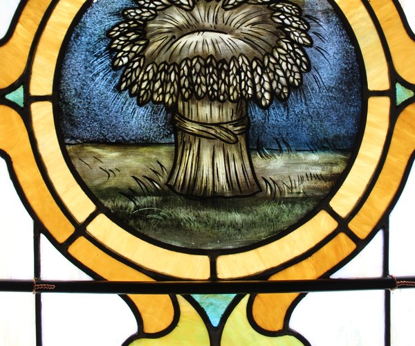 Rededication of stained glass