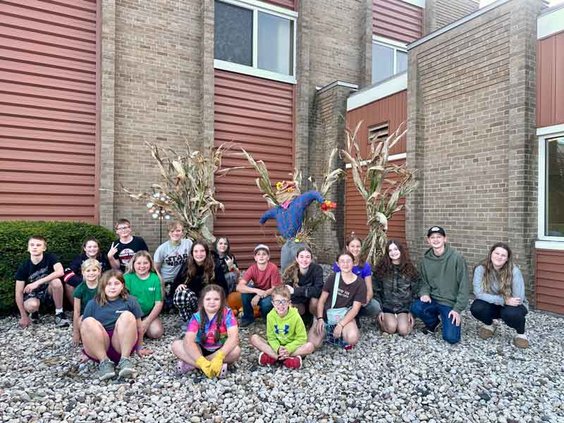 Young American 4-H group