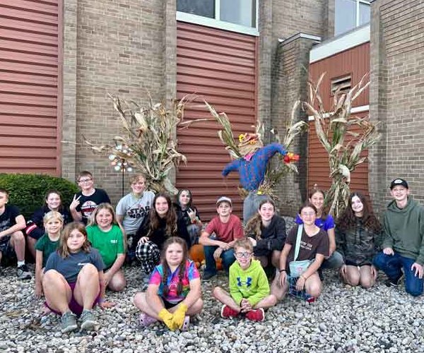 Young American 4-H group