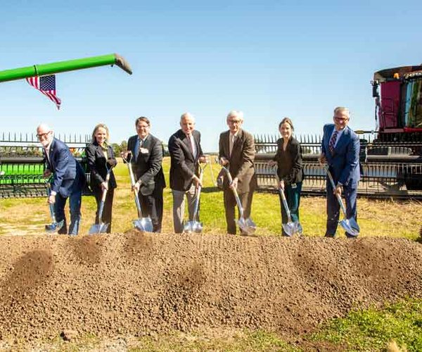 CHS holds ceremonial groundbreaking for new soybean processing facility