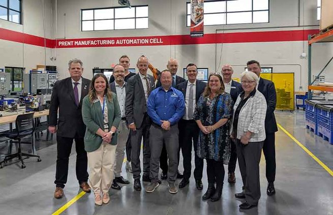 German delegation visits BTC