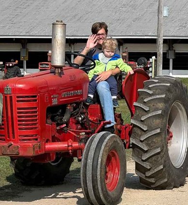 Katie Kieffer and her son, Rolan