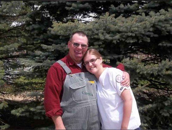 Joe Kieffer and his daughter, Katie Kieffer.