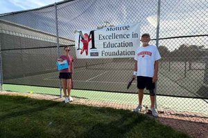 Mike Deininger and granddaughter Iva Seffrood