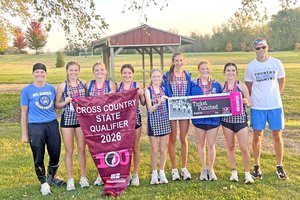 MFL MarMac Girls Cross Country State Qualifying Team 2026