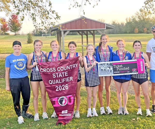 MFL MarMac Girls Cross Country State Qualifying Team 2026